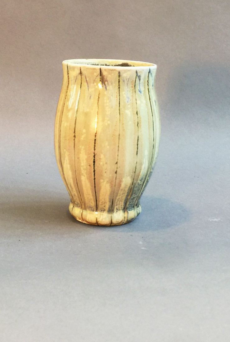 tumbler soda fired pottery tsf02